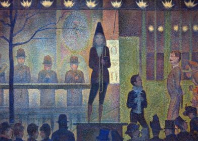 Seurat Circus Sideshow