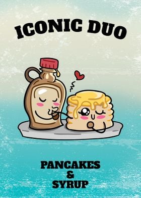 Pancakes and Syrup