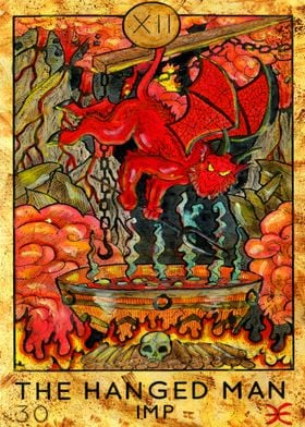 The Hanged Man Tarot Card