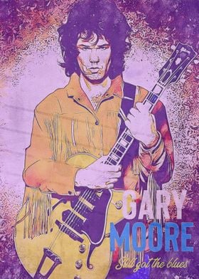 gary moore illustration 