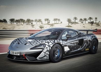 2020 McLaren 620R silver s