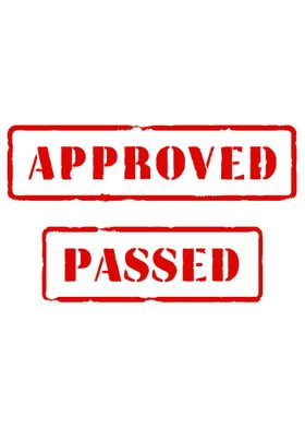 Approved and Passed