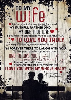 To my Wife