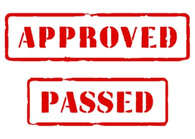 Approved and Passed