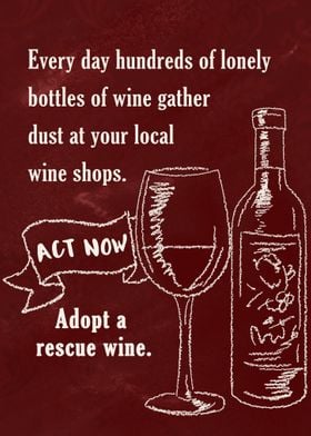 Adopt a rescue wine