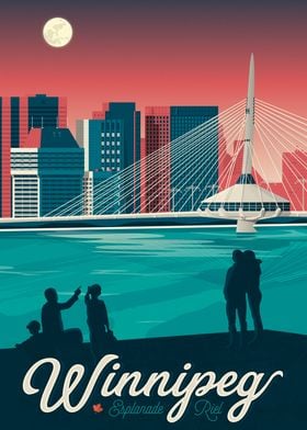 Winnipeg Travel Poster