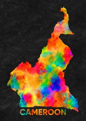 cameroon map