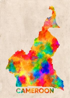 cameroon map