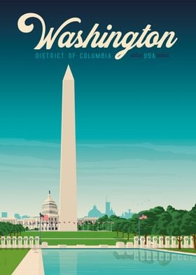 Washington DC Travel Poste