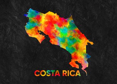 costa rica map