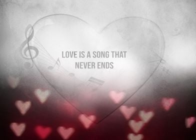 Love is a song