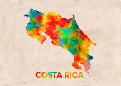 costa rica map