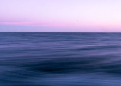 Motion Blur Sunset at Sea