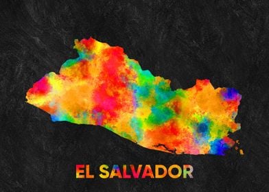 el salvador map