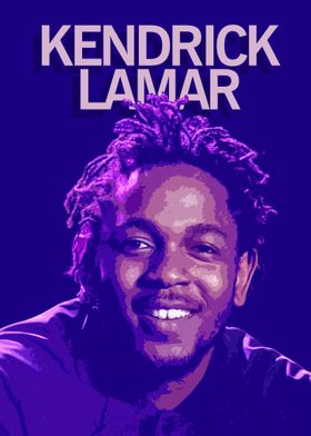 Kendrick Lamar Pop Art