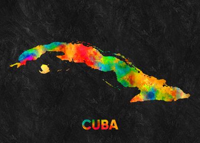 cuba map