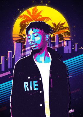 Metro Boomin retro 80s