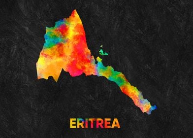 eritrea map