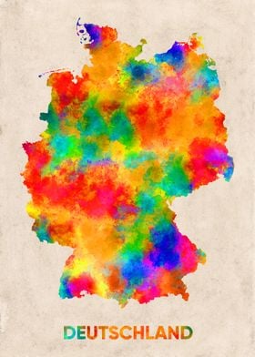 deutschland map