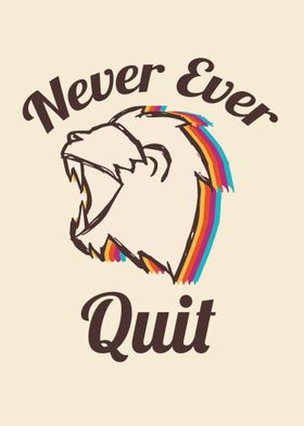 Vintage Lion Rainbow 51