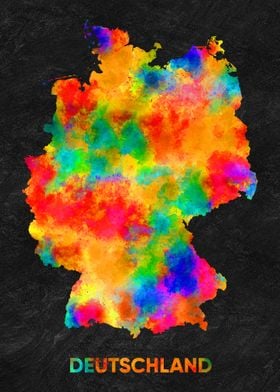 deutschland map