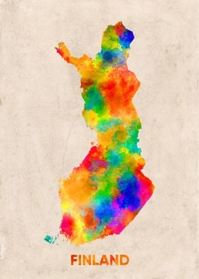 finland map