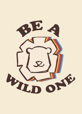 Vintage Lion Rainbow 56