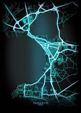 Taranto Italy City Map