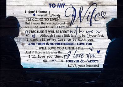 To my Wife