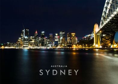 Sydney night view