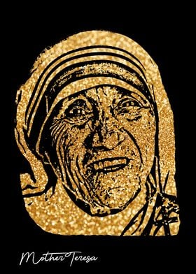 Mother Teresa portrait