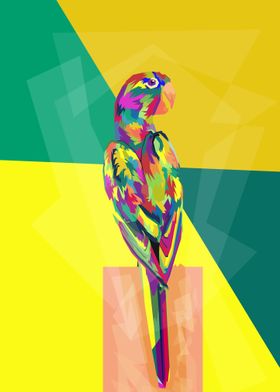 amazing lovebird in wpap