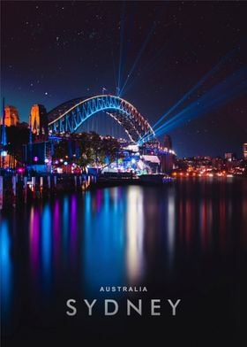 Sydney night view