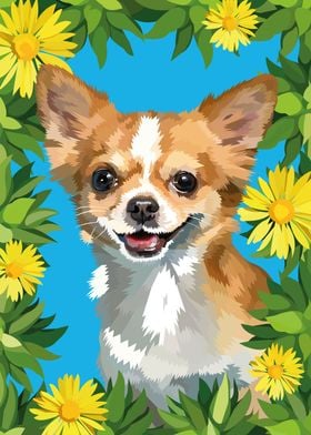 Flower Dog Chihuahua