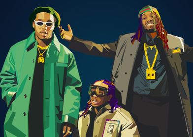 Migos Hip hop Group