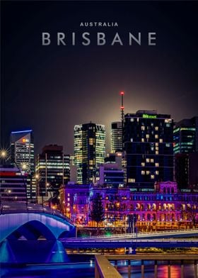 Brisbane night view