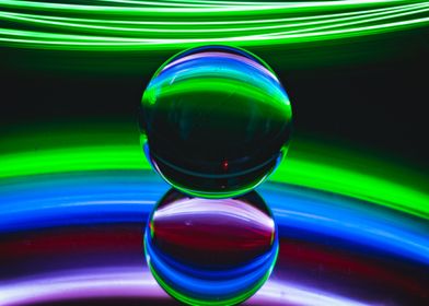 Glass Ball Abstract