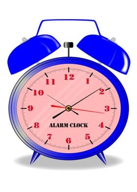 Oval Alarm Clock