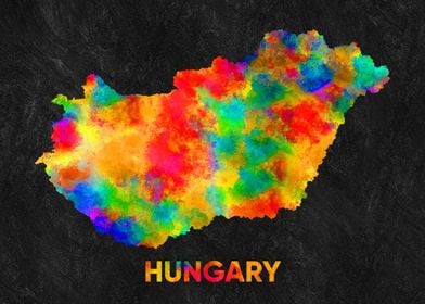 hungary map