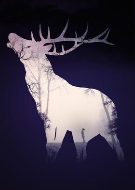 Deer negative