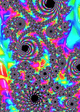 Groovy Rainbow Fractal