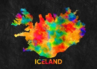 iceland map