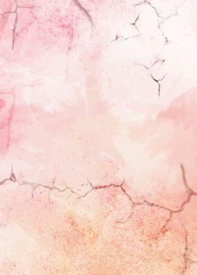 Abstract Pink Marble 