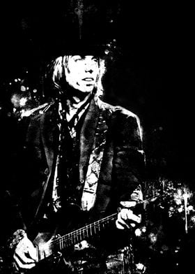 Tom Petty BW