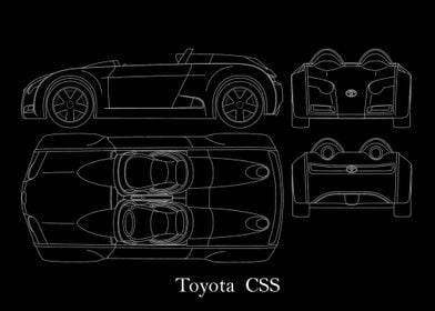 Toyota CSS blueprint