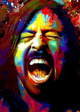 Dave Grohl PopArt