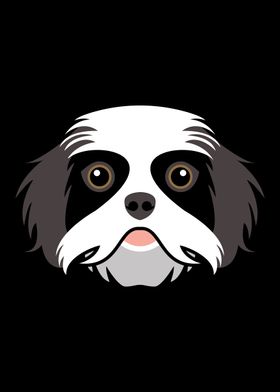 Shih Tzu Dog Face