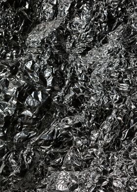 Aluminium foil abstract