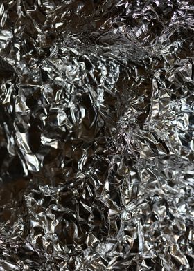 Alu folie abstract macro