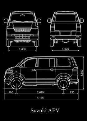 Suzuki APV Blueprint